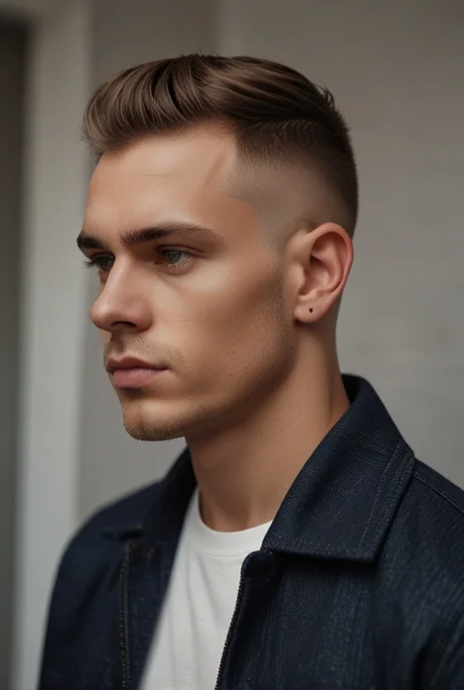 10. French Crop with High Fade