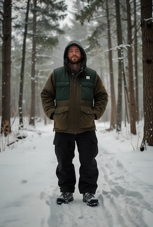 12. Carhartt Vest with a Quilted Jacket for Extra Warmth