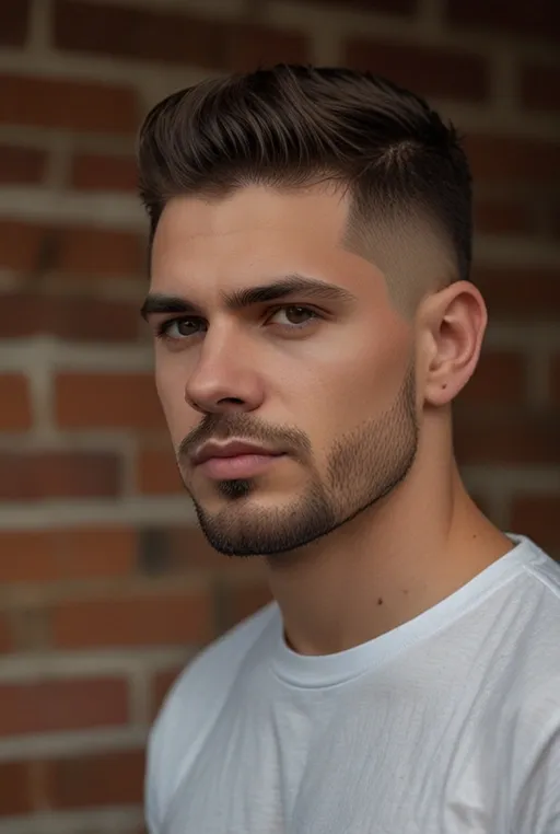 13. Taper Fade with Textured Top