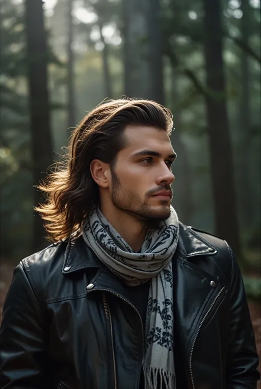 14. Long Wavy Hair With Undercut