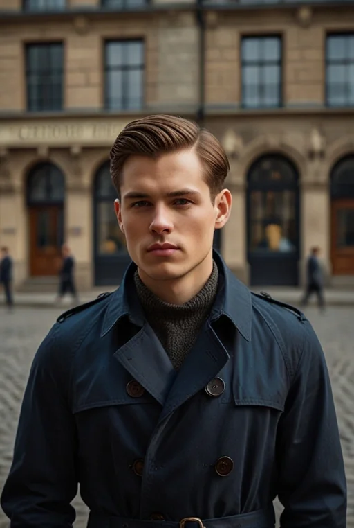 14. Side-Swept Crew Cut