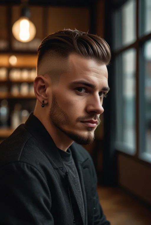 16. French Crop with Undercut
