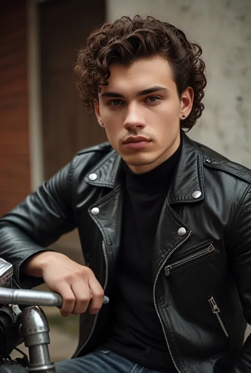19. Curly Fringe with Undercut