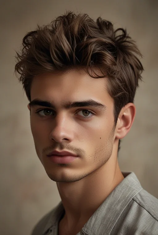 2. Textured French Crop with Volume