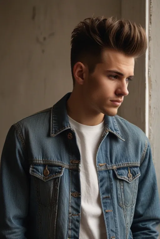 2. Textured Quiff With Undercut