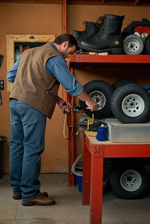 21. Carhartt Vest Over a Work Shirt for Maximum Durability