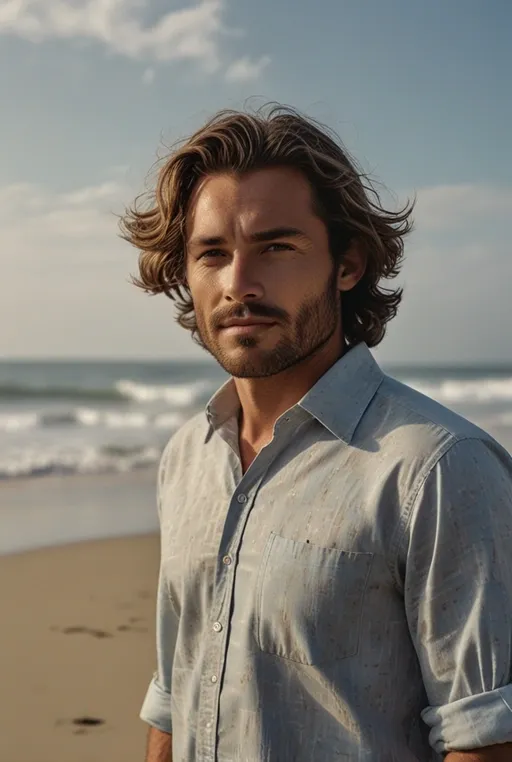 21. Shaggy Beach Waves