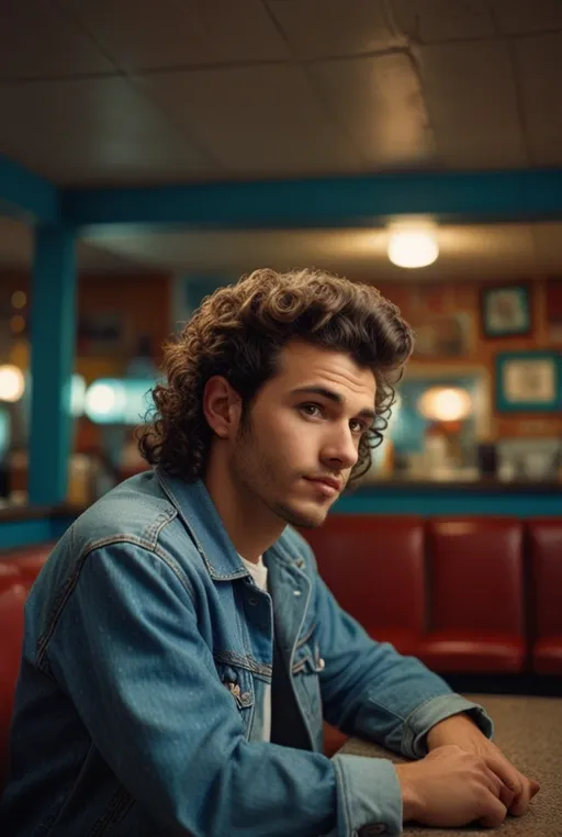 24. Curly Mullet