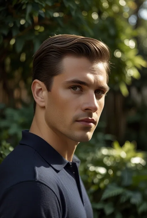 24. The Classic Side Part