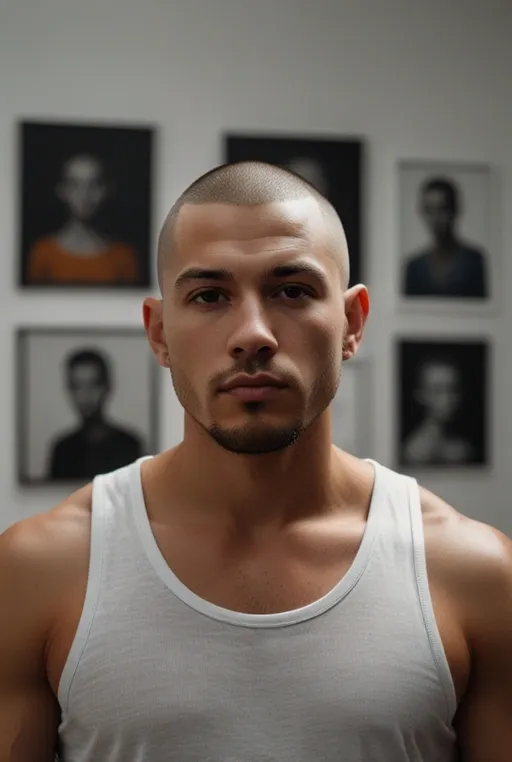 26. Buzz Cut with Skin Fade