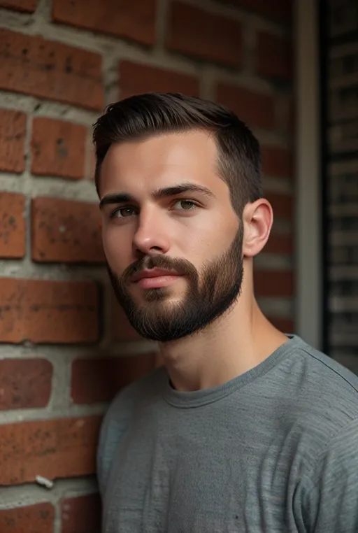 3. Buzz Cut with Beard