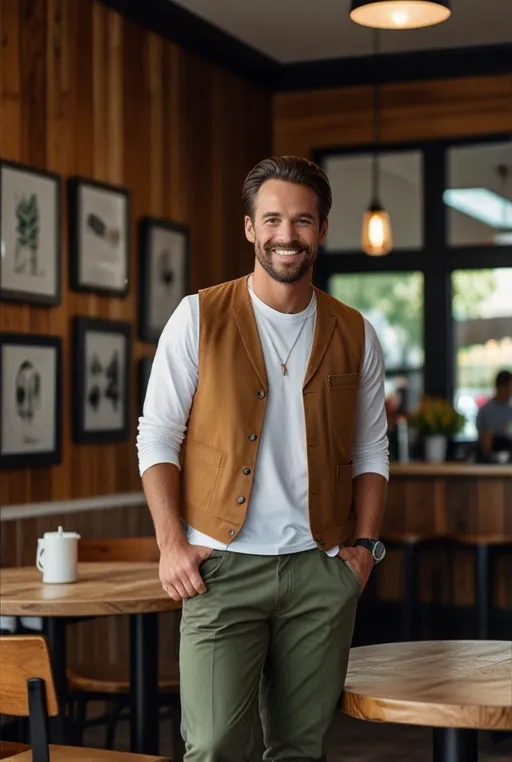3. Carhartt Vest and T-Shirt Combo for Everyday Comfort