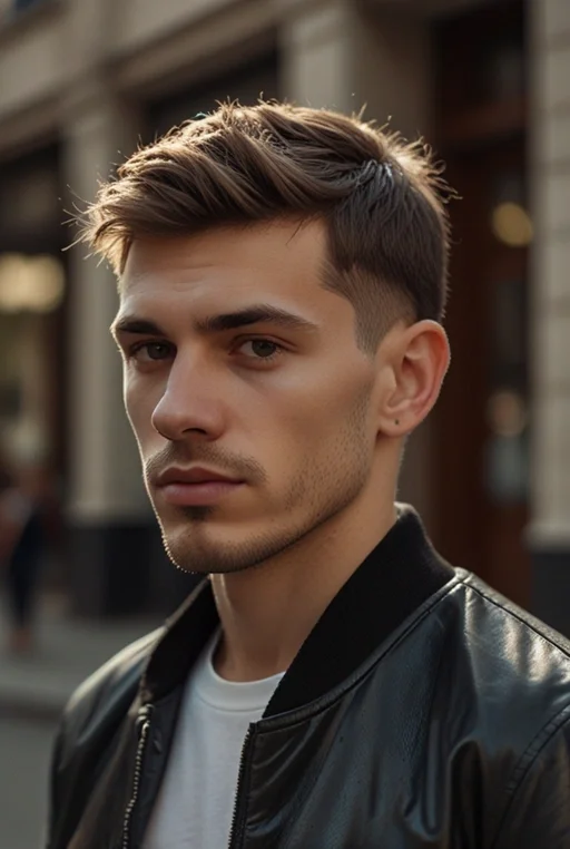 3. Low Fade with French Crop