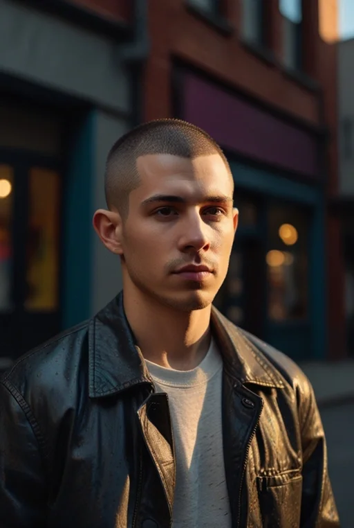 3. Textured Buzz Cut