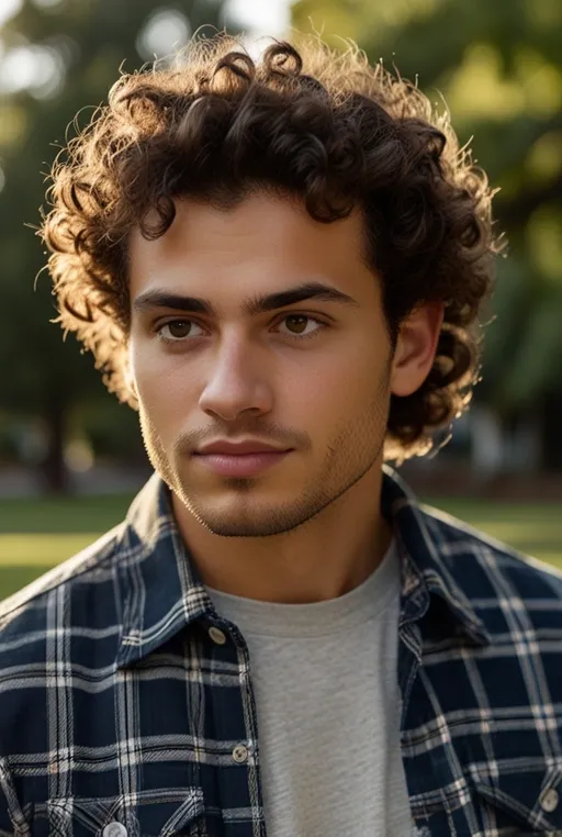 6. Textured Crop with Curly Top