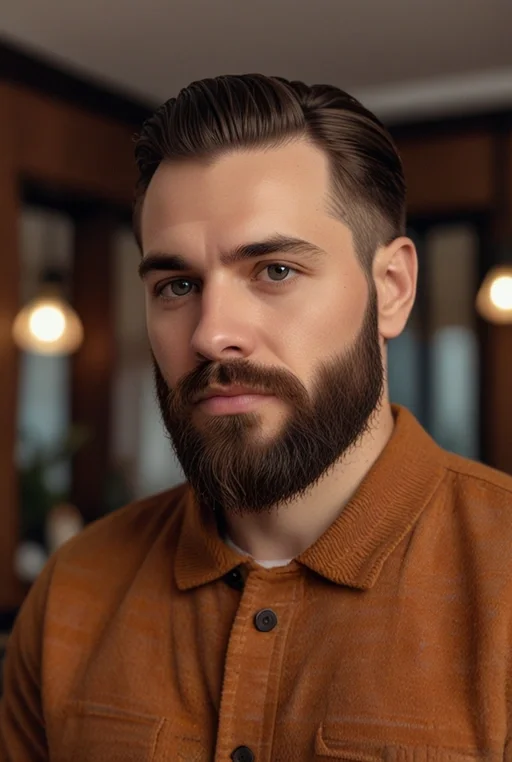 8. French Crop with Beard