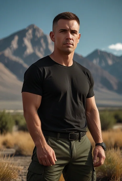 9. Military-Inspired Crew Cut