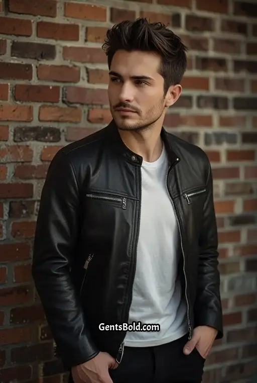 1. Textured Messy Crop with Tapered Sides