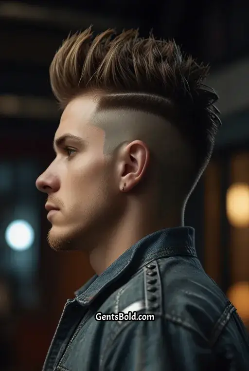 12. Faux Hawk Undercut