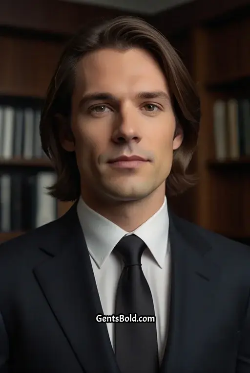 15. Clean and Classic Shoulder Length Hair