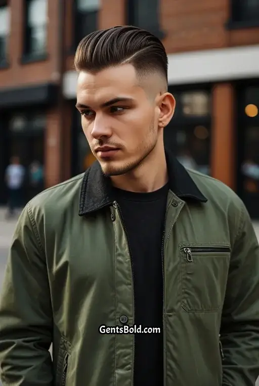 16. Undercut with Comb Over