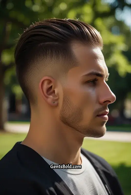 19. Undercut with Buzzed Sides