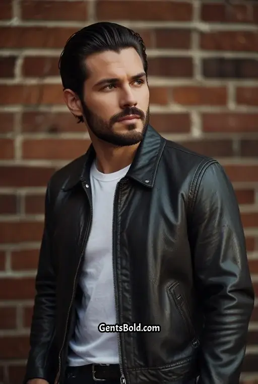 2.Modern Textured Slick Back