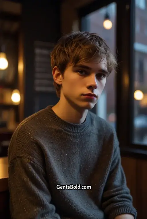 20. Choppy Messy Fringe with a Playful Edge