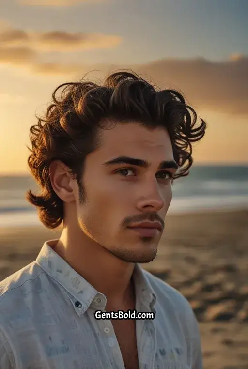 20. Undercut with Flowy Waves