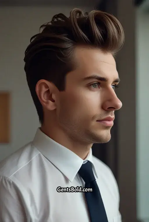 20. Undercut with Quiff