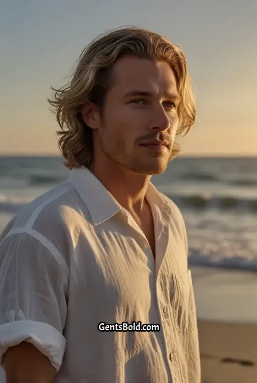 21. Long Top with Loose Waves