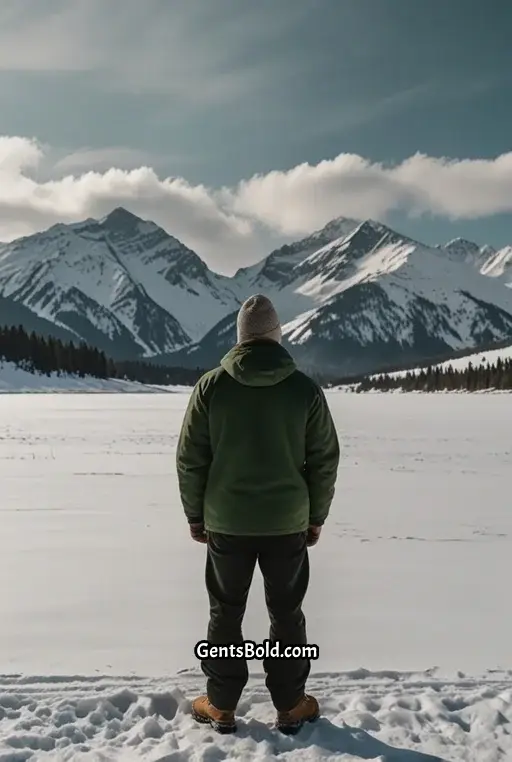 21. Winter Adventure Outfit with Carhartt Beanie and Fleece Jacket