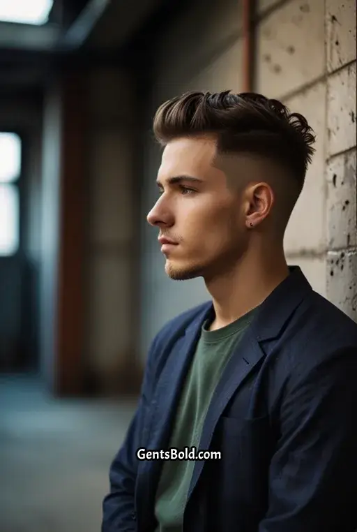 22. Short Textured Undercut