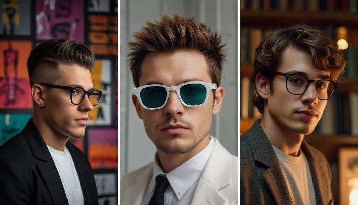 23 Hairstyles For Men With Glasses to Look Stylish