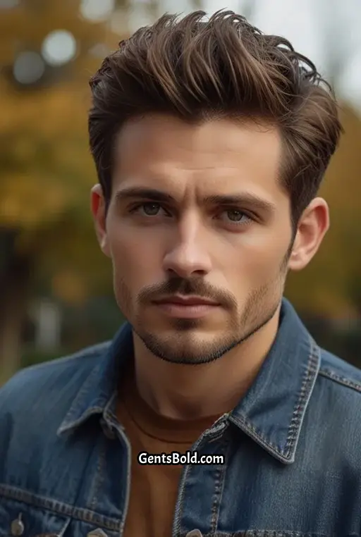 3. Short Quiff with Fade