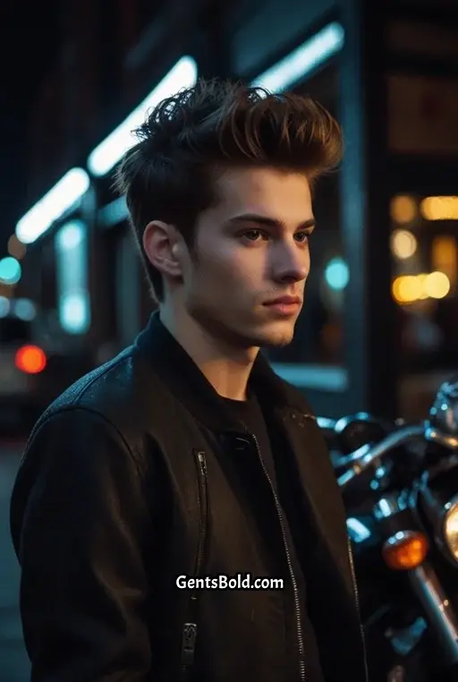 5. Messy Side Swept Undercut