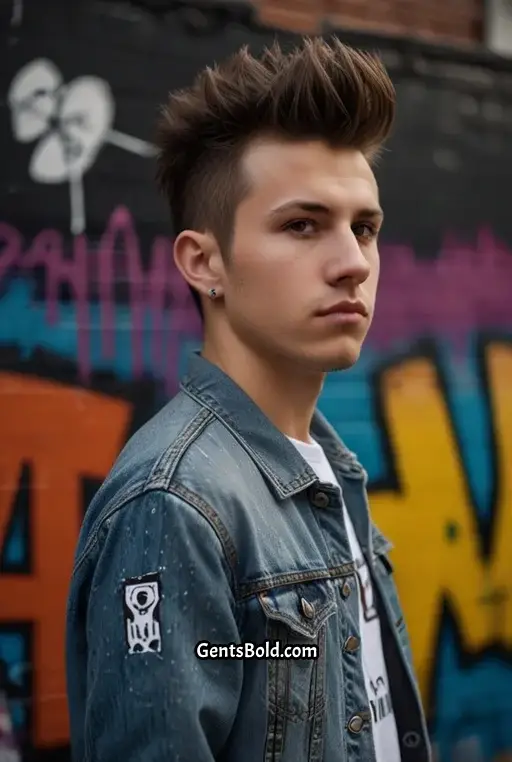 6. Faux Hawk for Added Height