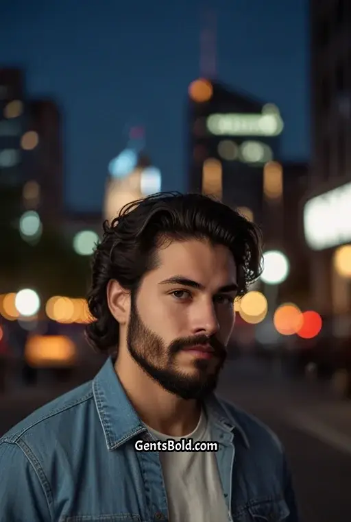 7.Voluminous Slick Back