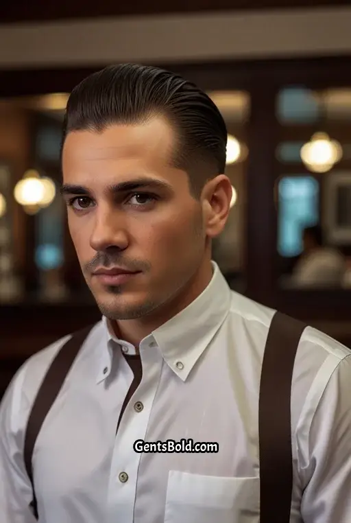 8.Slick Back with Hard Part