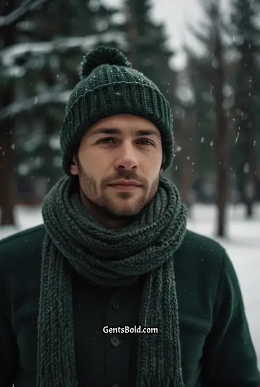 10. Winter Warmth with a Knit Beanie