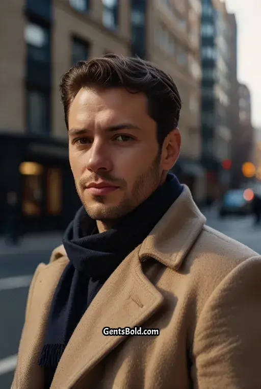 11. Elegant Winter Look with a Cashmere Scarf