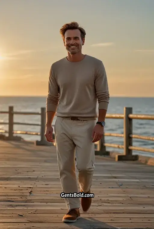 13. Taupe Toned Relaxed Weekend Outfit