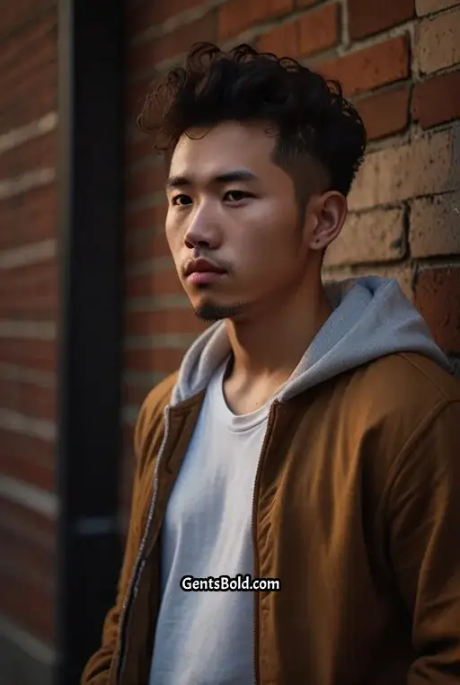 16. Curly Undercut