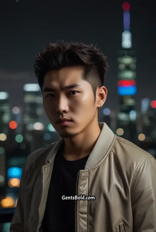 17. Brushed Up Spiky Hair
