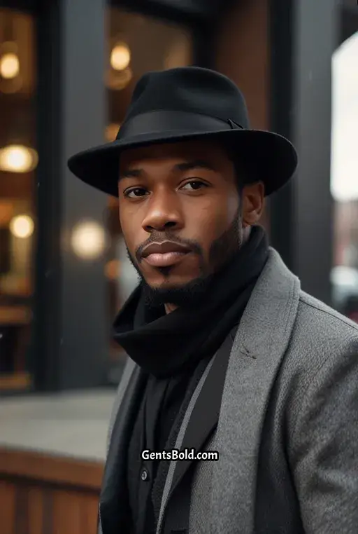 19. Iconic Style with a Panther Fedora