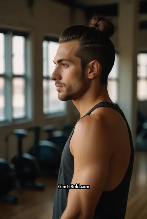 25. Straight Top Knot