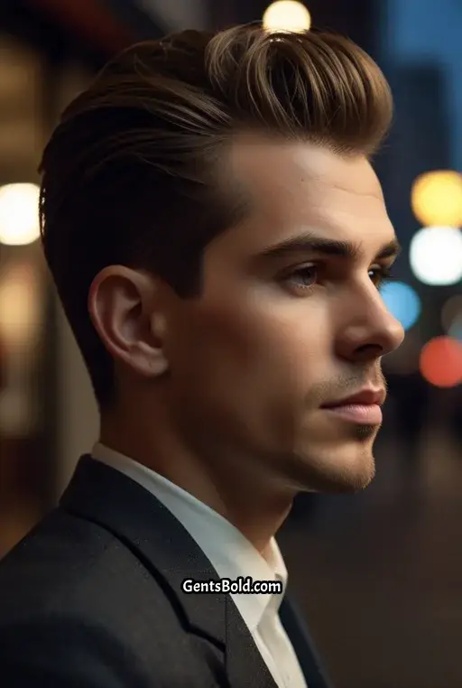 3. Modern Quiff with Fade