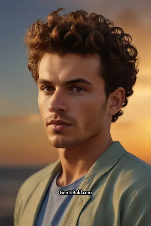 4. Curly Quiff for Natural