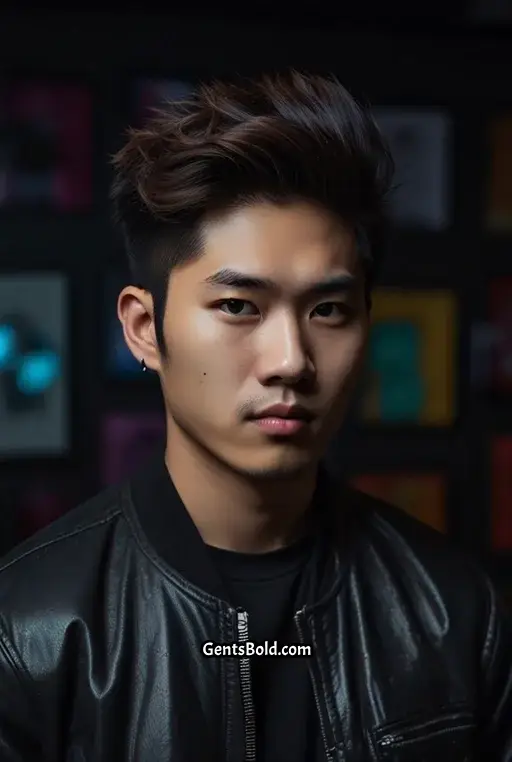 4. Messy Undercut Style