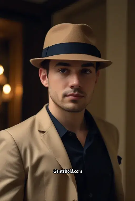 8. Classic Look with a Trilby Hat